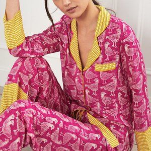 NWT Anthro Jen Hewett Birds of a Feather Pajamas